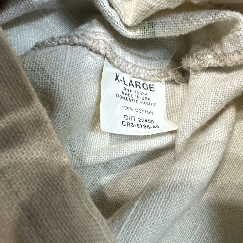 Vintage Orvis Womens XL Floral Botanical Jacket Beige Cottagecore - Picture 10 of 11